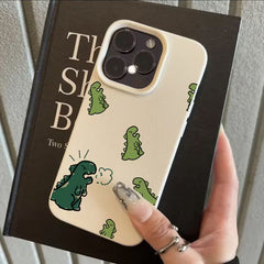🦖✨ Sevimli Dinozor Desenli Yumuşak Telefon Kılıfı ✨🦖