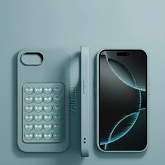 Suction Cup Holder Mobil Telefon Kılıfı – iPhone 17, 17 Air, 16 Pro Max, 16, 16 E, 15 Pro Max, 15, 14 Plus, 14, 13, 12, 11 ile Uyumlu