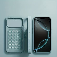 Suction Cup Holder Mobil Telefon Kılıfı – iPhone 17, 17 Air, 16 Pro Max, 16, 16 E, 15 Pro Max, 15, 14 Plus, 14, 13, 12, 11 ile Uyumlu