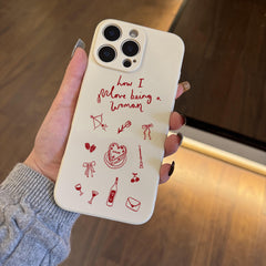 Estetik Bahar Temalı Telefon Kılıfı – Yaratıcı ve Lezzetli Kahvaltı Pastası ve Şampanya Desenli, iPhone 16, 11, 15, 14, 13, 12 Pro Max ve XR Plus Uyumlu. Bu Sevimli Koruyucu Kılıf Mükemmel Bir Hediye Seçeneğidir.